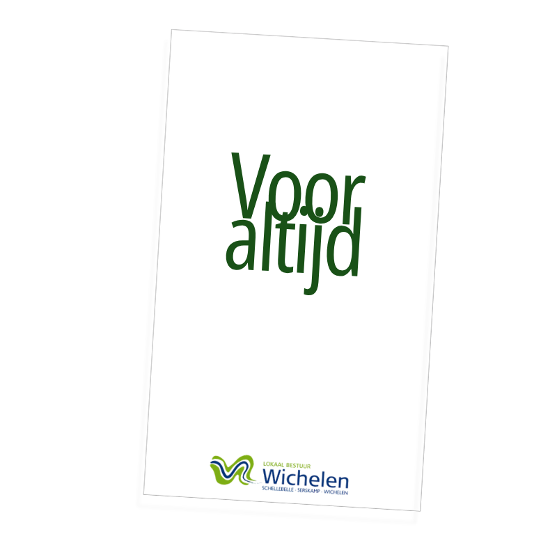 Opvallend trouwboekje Wichelen